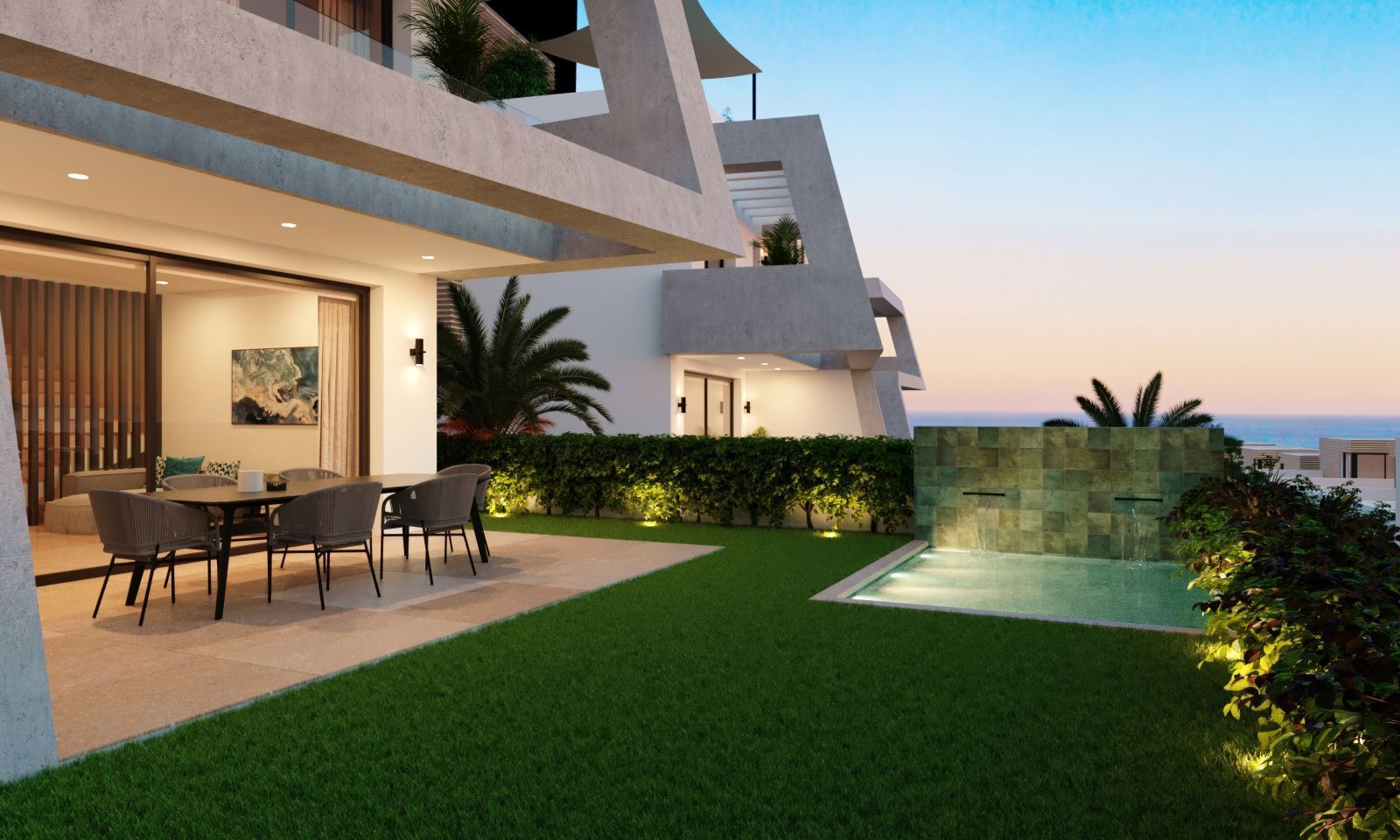 08 modern outdoor dining patio
